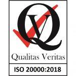 ISO 20000 certification badge for Open eLMS by QMS