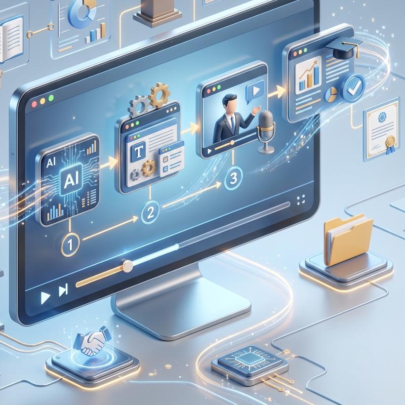 Open eLMS LMS dashboard on a monitor