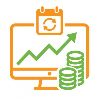 AI-generated image of an online course catalog