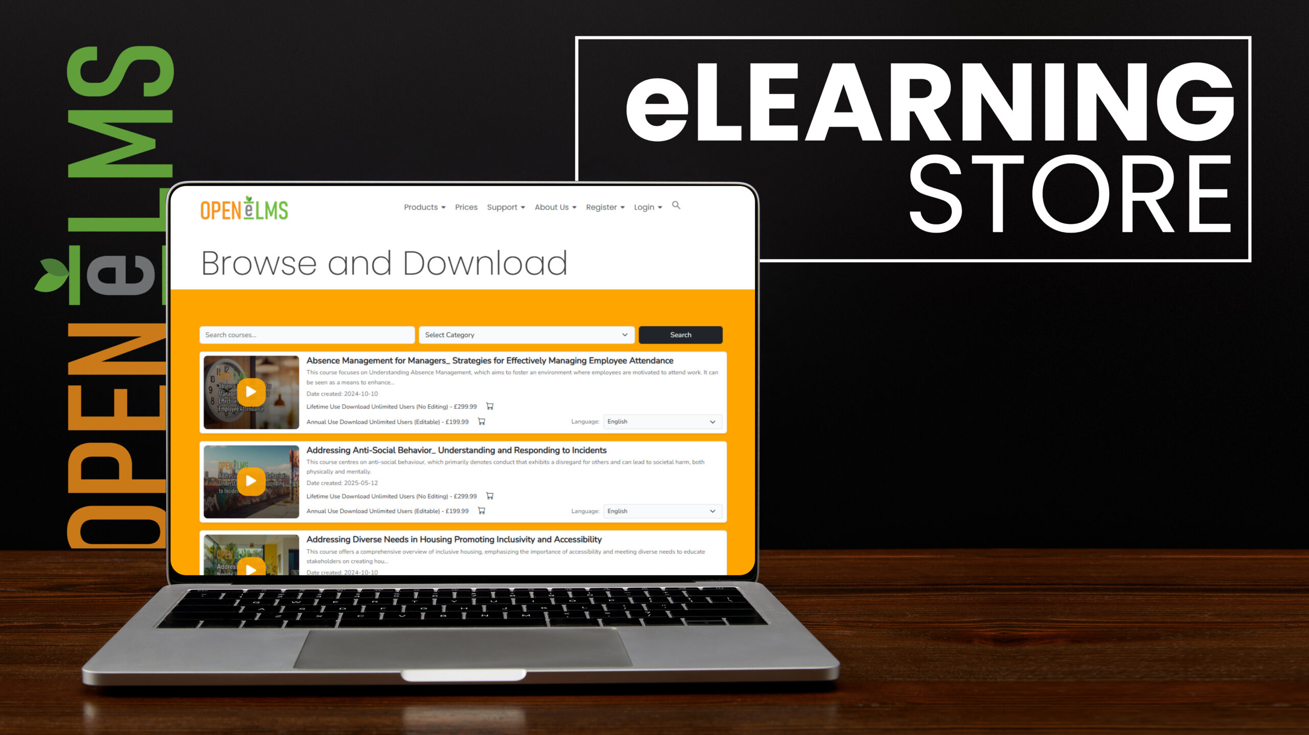 Introducing: Open eLMS eLearning Store