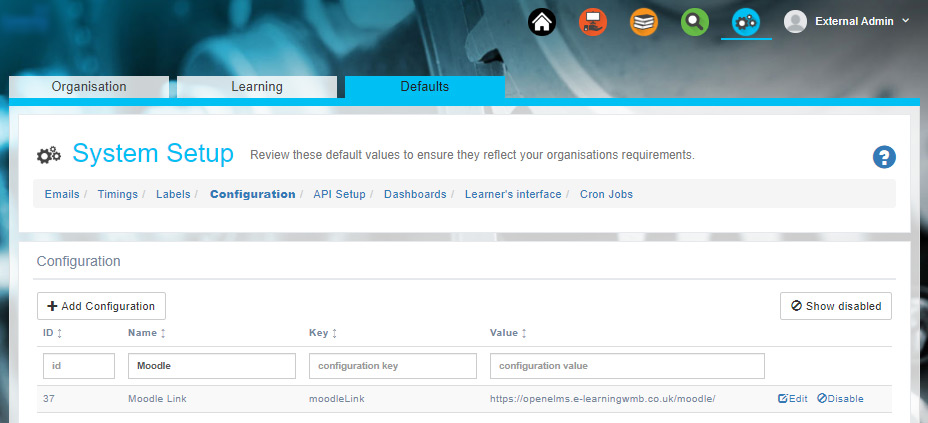 Moodle Link
