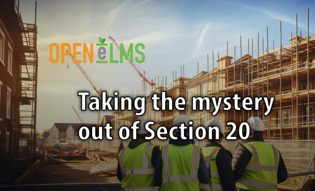 Taking the mystery out of Section 20