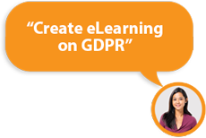 Create eLearning on GDPR