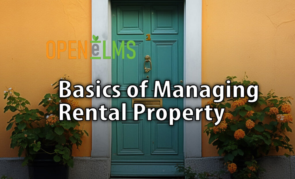 Basics of Managing Rental Property