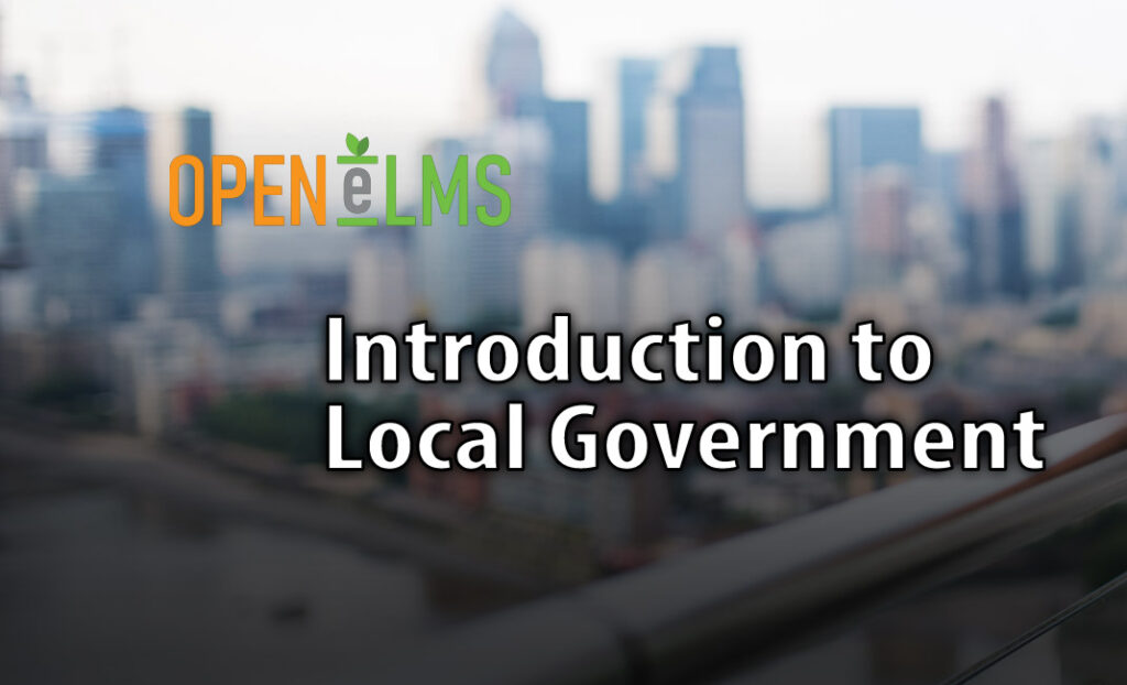 Introduction to Local Government