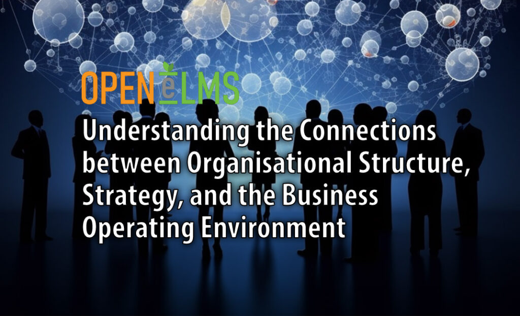 Understanding the Connections between Organisational Structure, Strategy, and the Business Operating Environment
