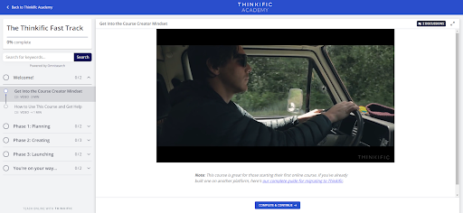 Thinkific free LMS